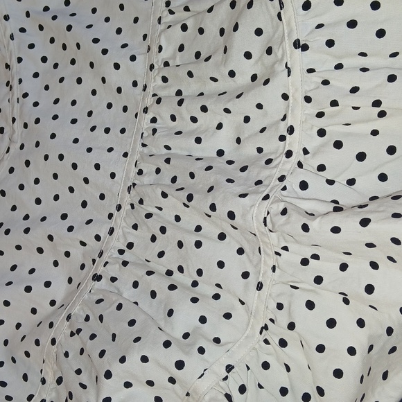 Madewell Skirt ✨️Tiered Mini Skirt in Inkbrush Dots - Picture 5 of 9